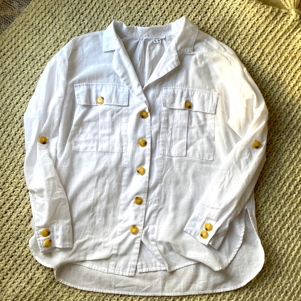 FSL + Apparel Cotton Button Up Top